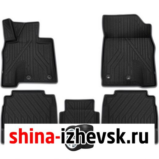 Коврик KVEST Коврики 3D в салон для TOYOTA LC 200 2015- в Ижевске